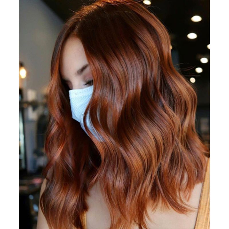 Copper Balayage hair ideas