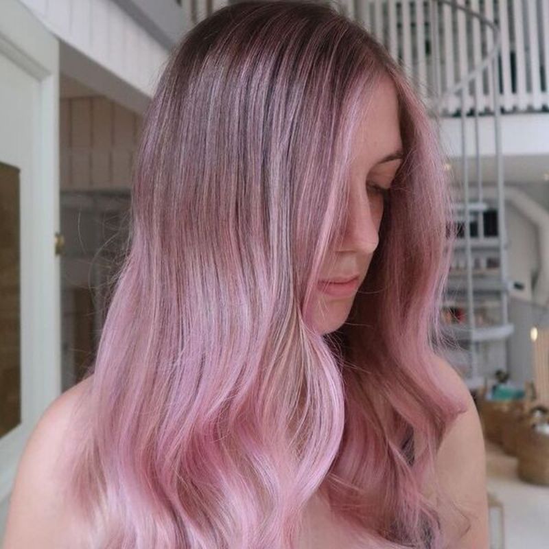 Pink pastel Hair